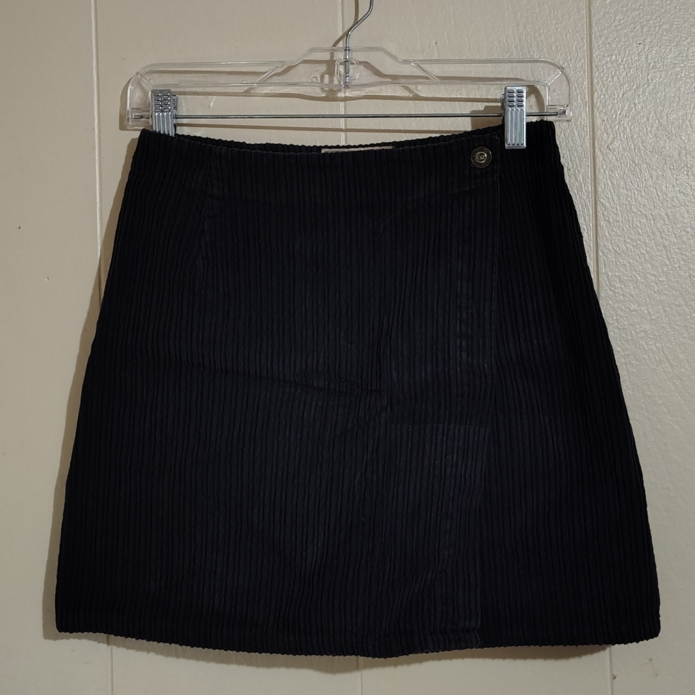 Express Corduroy Wrap Mini Shirt Size 3/4 Y2K